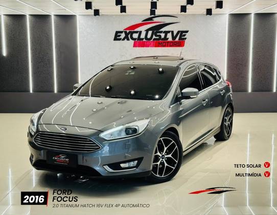FORD FOCUS 2.0 TITANIUM 16V FLEX 4P POWERSHIFT FORD FOCUS 2.0 TITANIUM 16V FLEX 4P POWERSHIFT